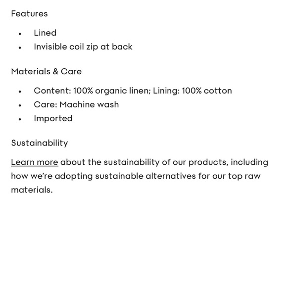 NWT Aritzia Wilfred Influence Dress - Picture 5 of 9